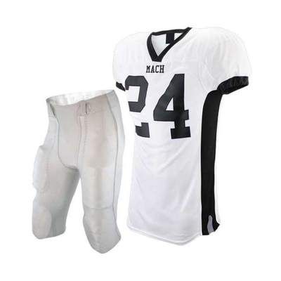 Custom american football uniform mockup