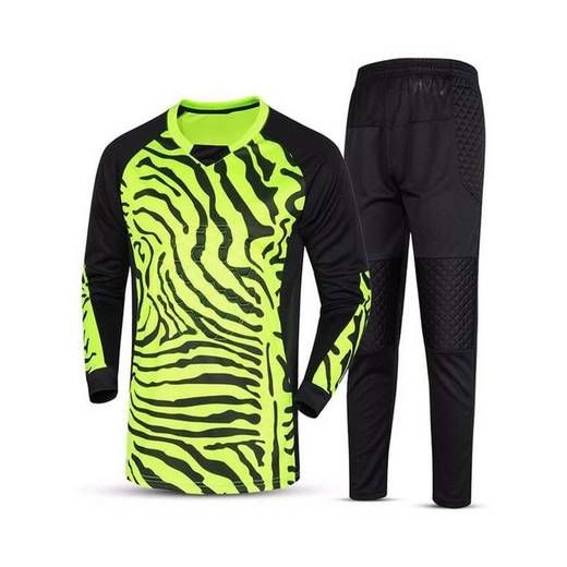 Custom goalkeeper kits design mockup