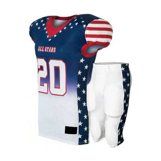 Custom 7v7 uniform sets design mockup