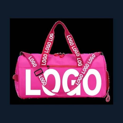 Custom team sports bags design mockup