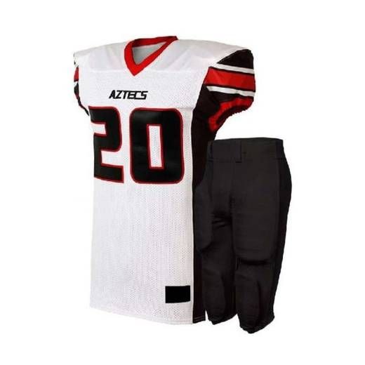 Custom flag football uniforms design mockup