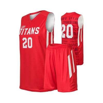 Custom basketball uniform mockup