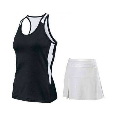 Custom tennis uniform mockup